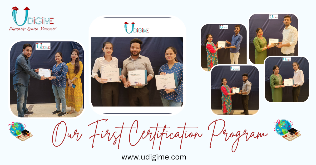 UDiGiMe Successfully Distribute Certificates to The Interns